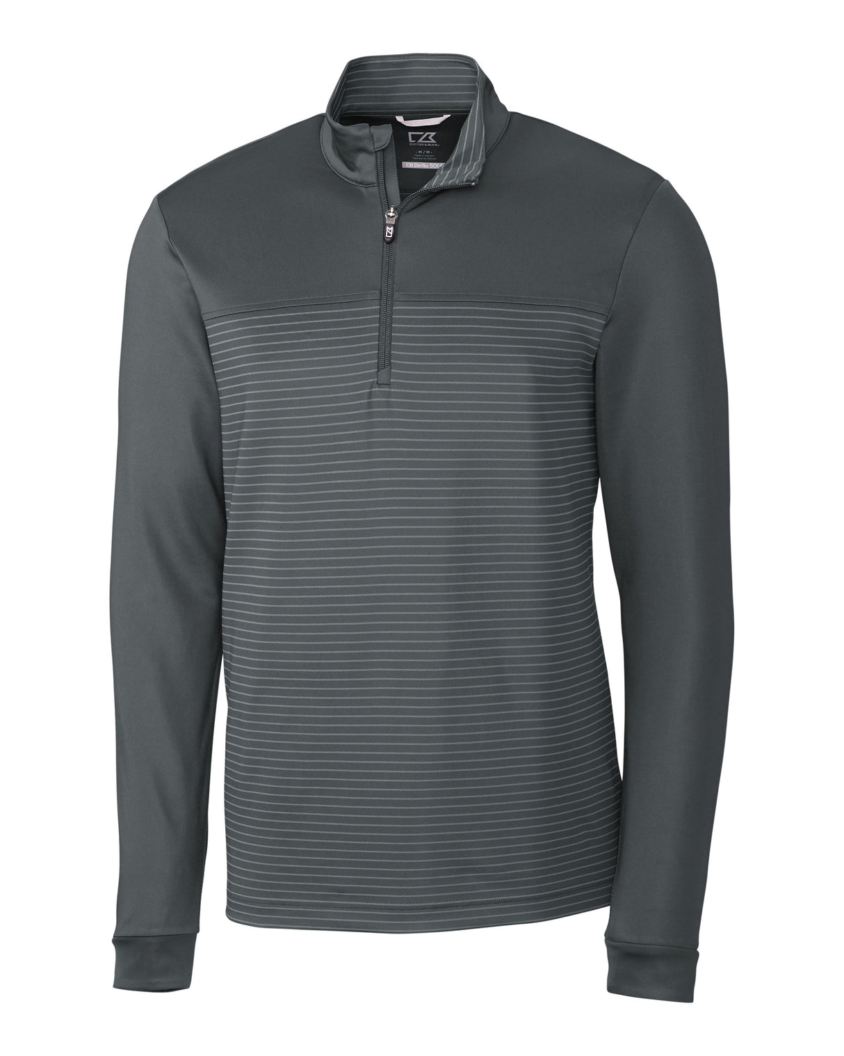 Cutter & Buck Men's Traverse Stripe Quarter Zip Pullover-1