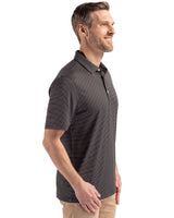 Cutter & Buck Men's Forge Recycled Fine Line Stripe Four-Way Stretch Polo-10