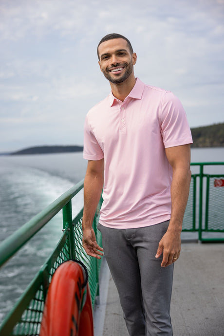Cutter & Buck Men's Pike Recycled Symmetry Print Polo-1