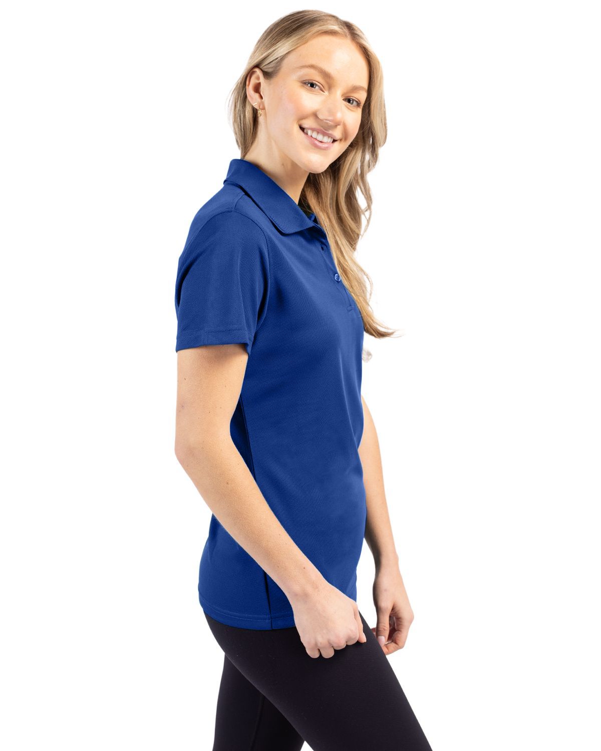 Clique Women's Spin Solution-dyed Performance Pique Polo-5