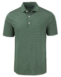Cutter & Buck Men's Forge Recycled Fine Line Stripe Four-Way Stretch Polo-1