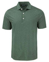 Cutter & Buck Men's Forge Recycled Fine Line Stripe Four-Way Stretch Polo-1