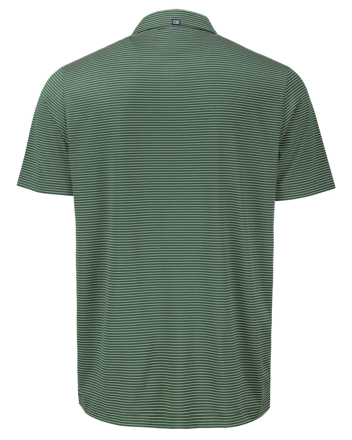 Cutter & Buck Men's Forge Recycled Fine Line Stripe Four-Way Stretch Polo-3
