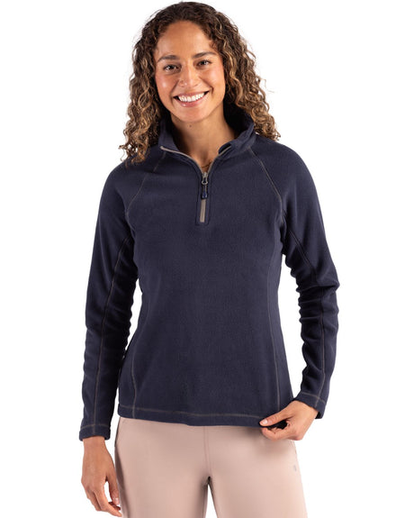 Clique Women's Powder Recycled Fleece Quarter Zip Jacket-1