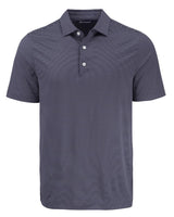 Cutter & Buck Men's Forge Recycled Fine Line Stripe Four-Way Stretch Polo-3
