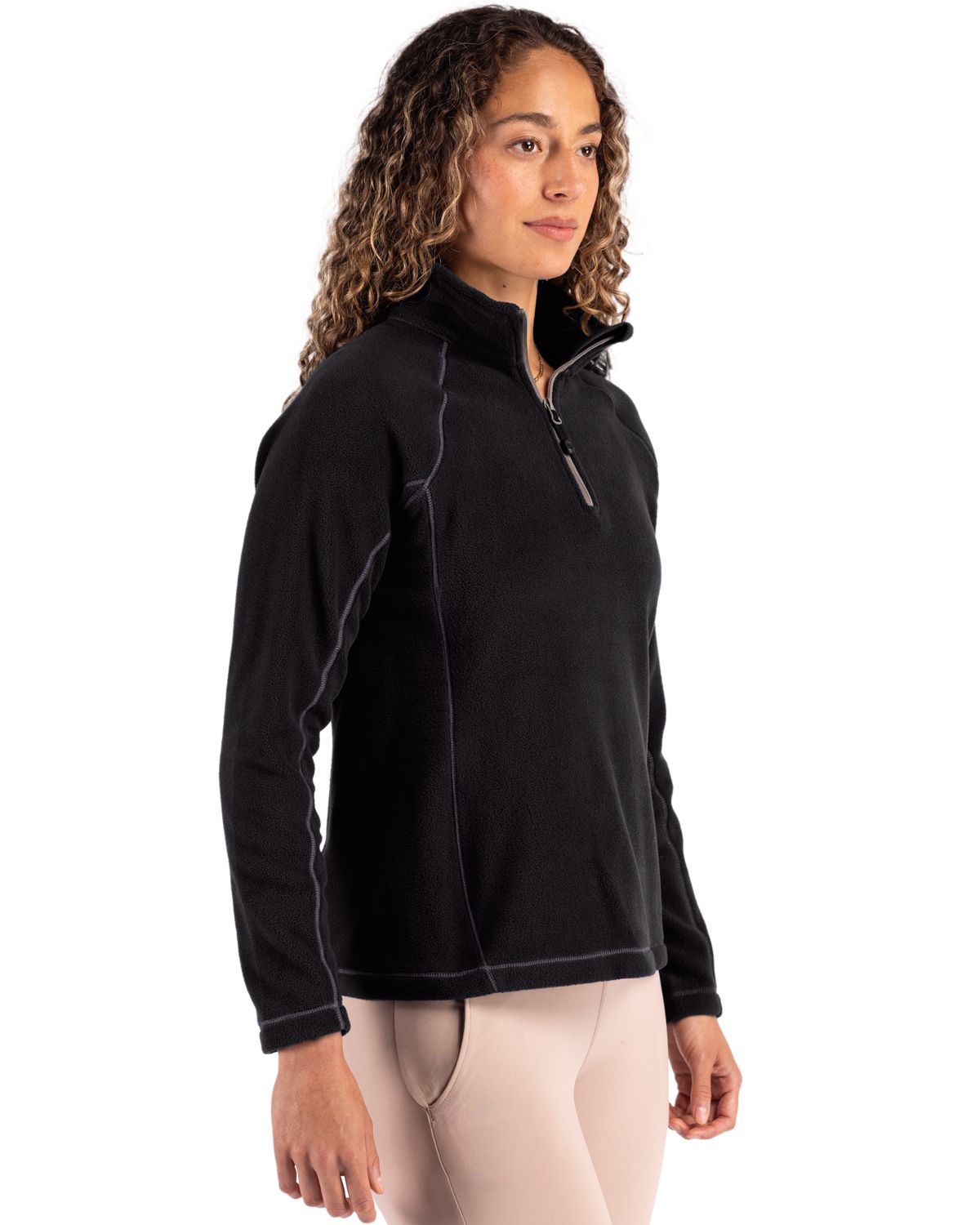 Clique Women's Powder Recycled Fleece Quarter Zip Jacket-7