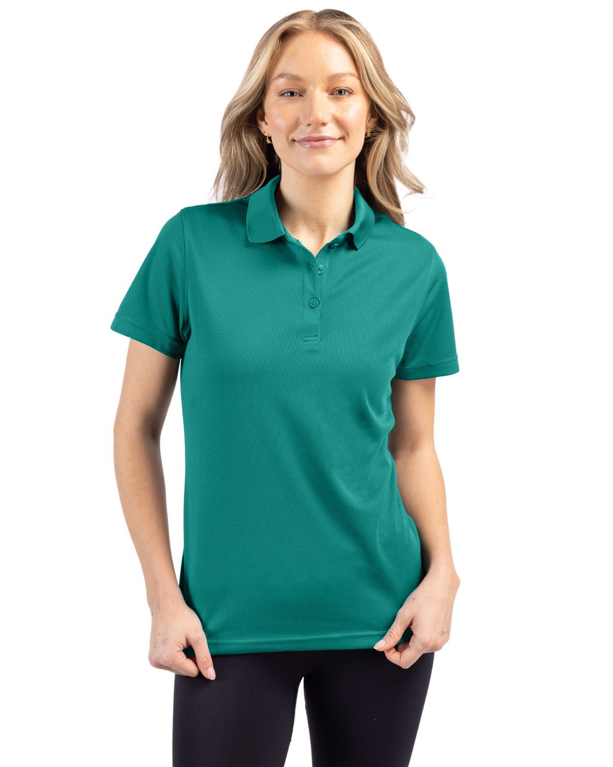 Clique Women's Spin Solution-dyed Performance Pique Polo-3