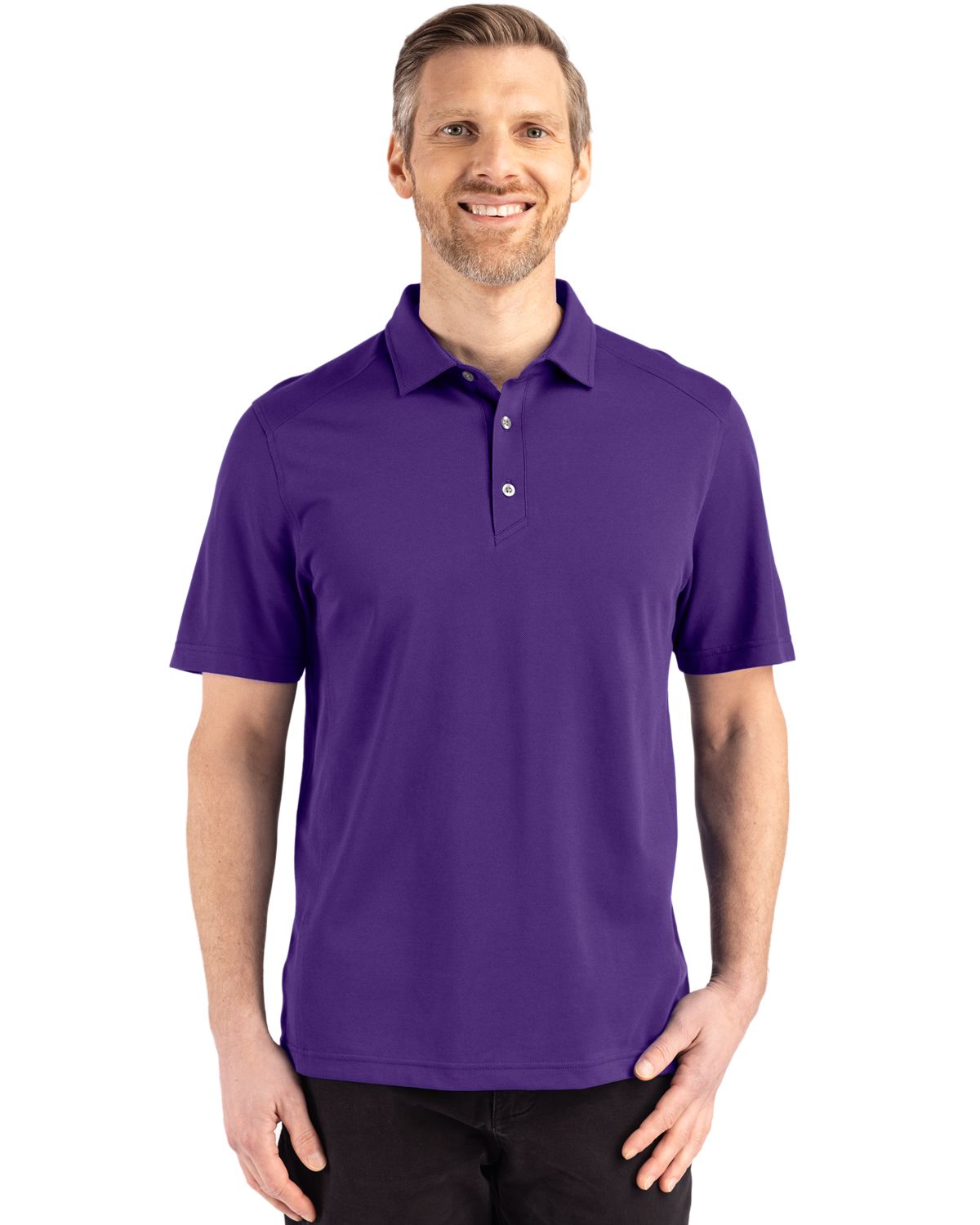 Cutter & Buck Men's Advantage Refresh Cotton-Blend Pique Polo-4