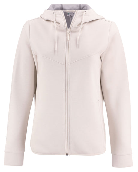 Clique Women's Haven Recycled Full Zip Hooded Sweatshirt-1