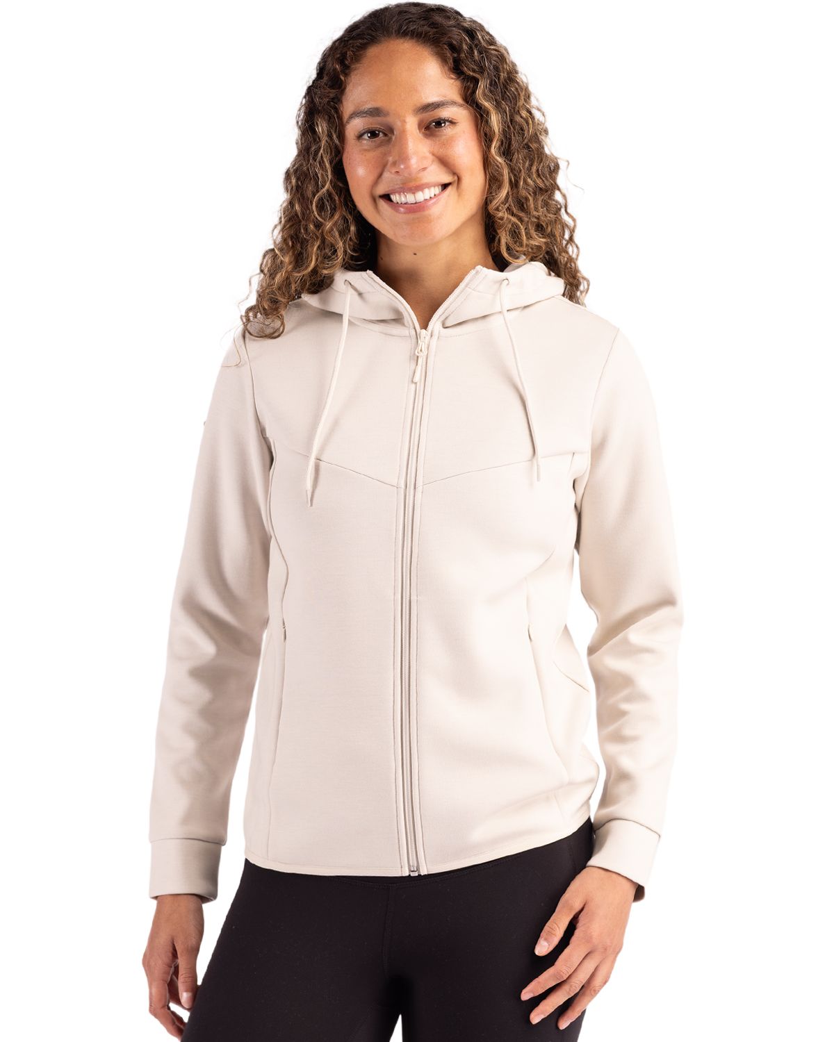 Clique Women's Haven Recycled Full Zip Hooded Sweatshirt-4