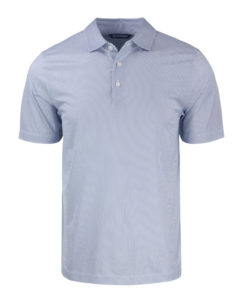 Cutter & Buck Men's Pike Recycled Symmetry Print Polo-2