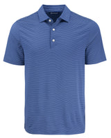 Cutter & Buck Men's Forge Recycled Fine Line Stripe Four-Way Stretch Polo-1