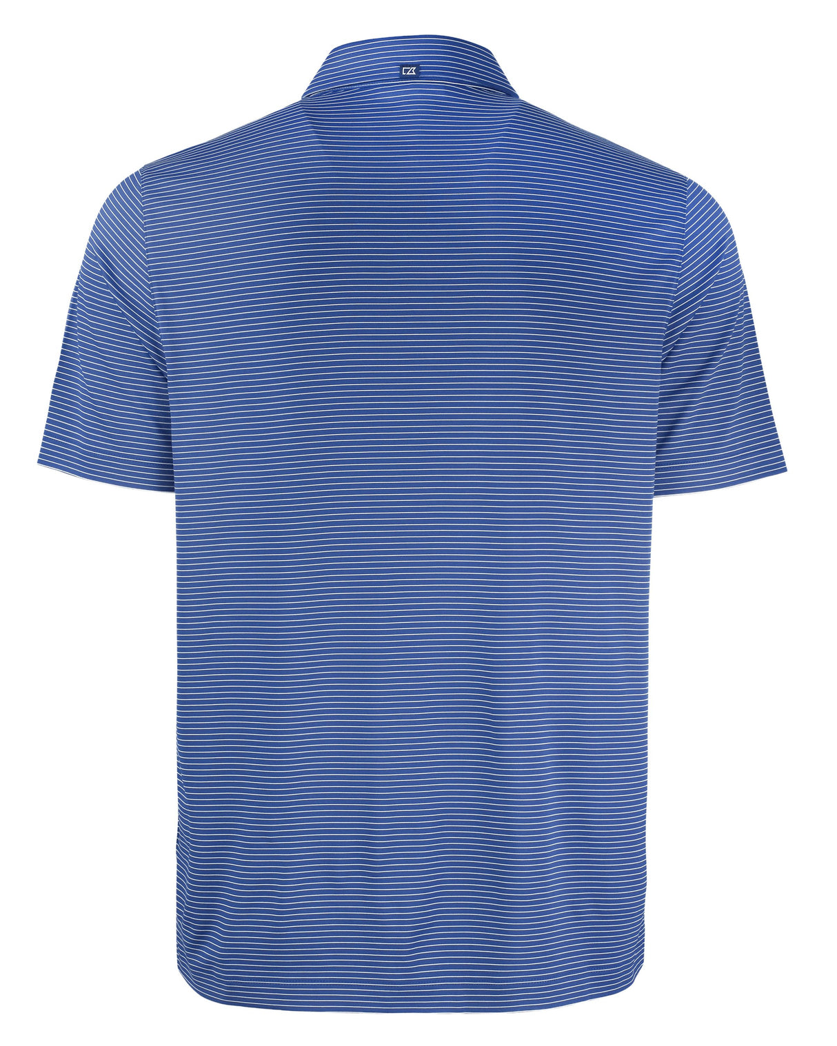Cutter & Buck Men's Forge Recycled Fine Line Stripe Four-Way Stretch Polo-3