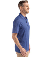 Cutter & Buck Men's Forge Recycled Fine Line Stripe Four-Way Stretch Polo-6