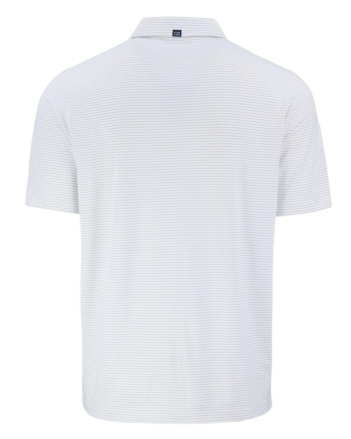 Cutter & Buck Men's Forge Recycled Fine Line Stripe Four-Way Stretch Polo-3
