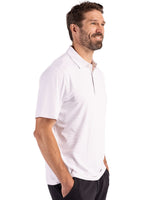 Cutter & Buck Men's Forge Recycled Fine Line Stripe Four-Way Stretch Polo-6