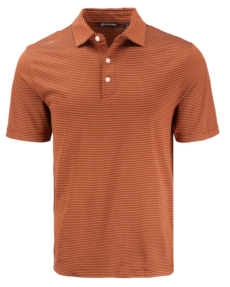 Cutter & Buck Men's Forge Recycled Fine Line Stripe Four-Way Stretch Polo-6