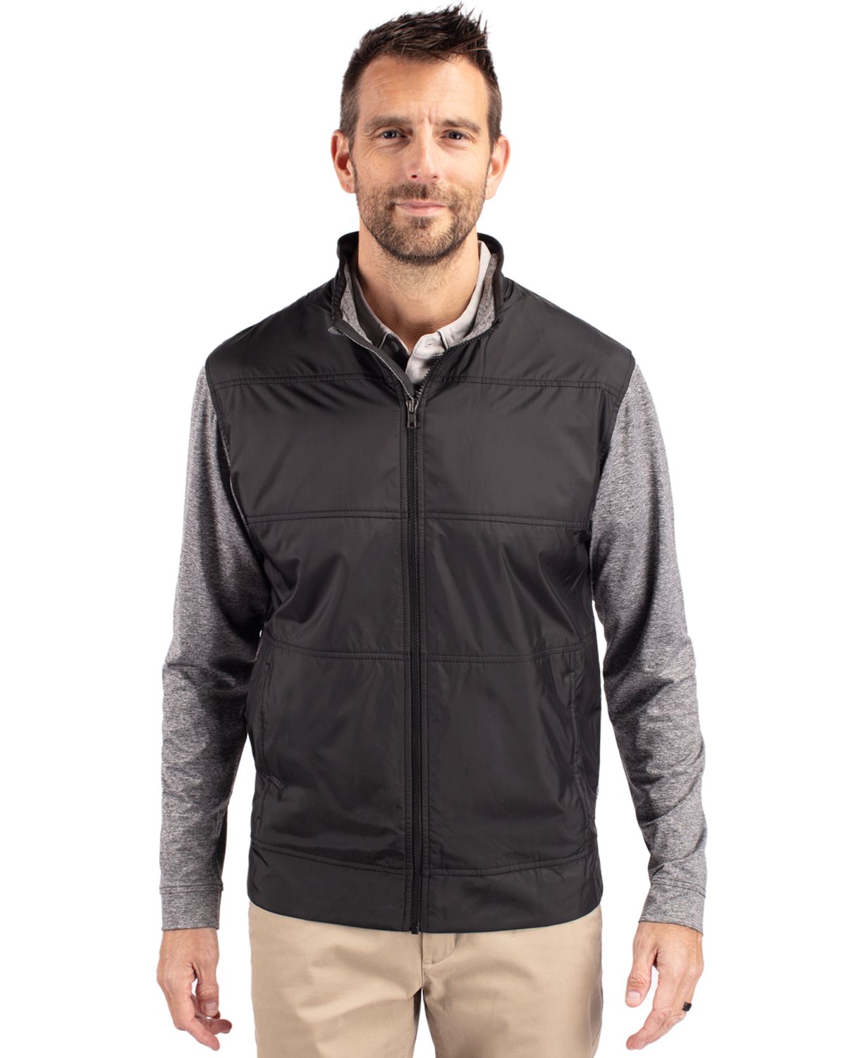 Cutter & Buck Men's Stealth Big & Tall Windbreaker Jacket-6