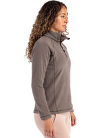Clique Women's Powder Recycled Fleece Quarter Zip Jacket-4