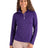 Cutter & Buck Women's Coastline Recycled Double Peached Quarter Zip Pullover-1