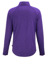 Cutter & Buck Women's Coastline Recycled Double Peached Quarter Zip Pullover-6