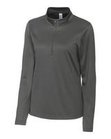 Clique Women's Spin Solution-dyed Performance Interlock Half Zip-5