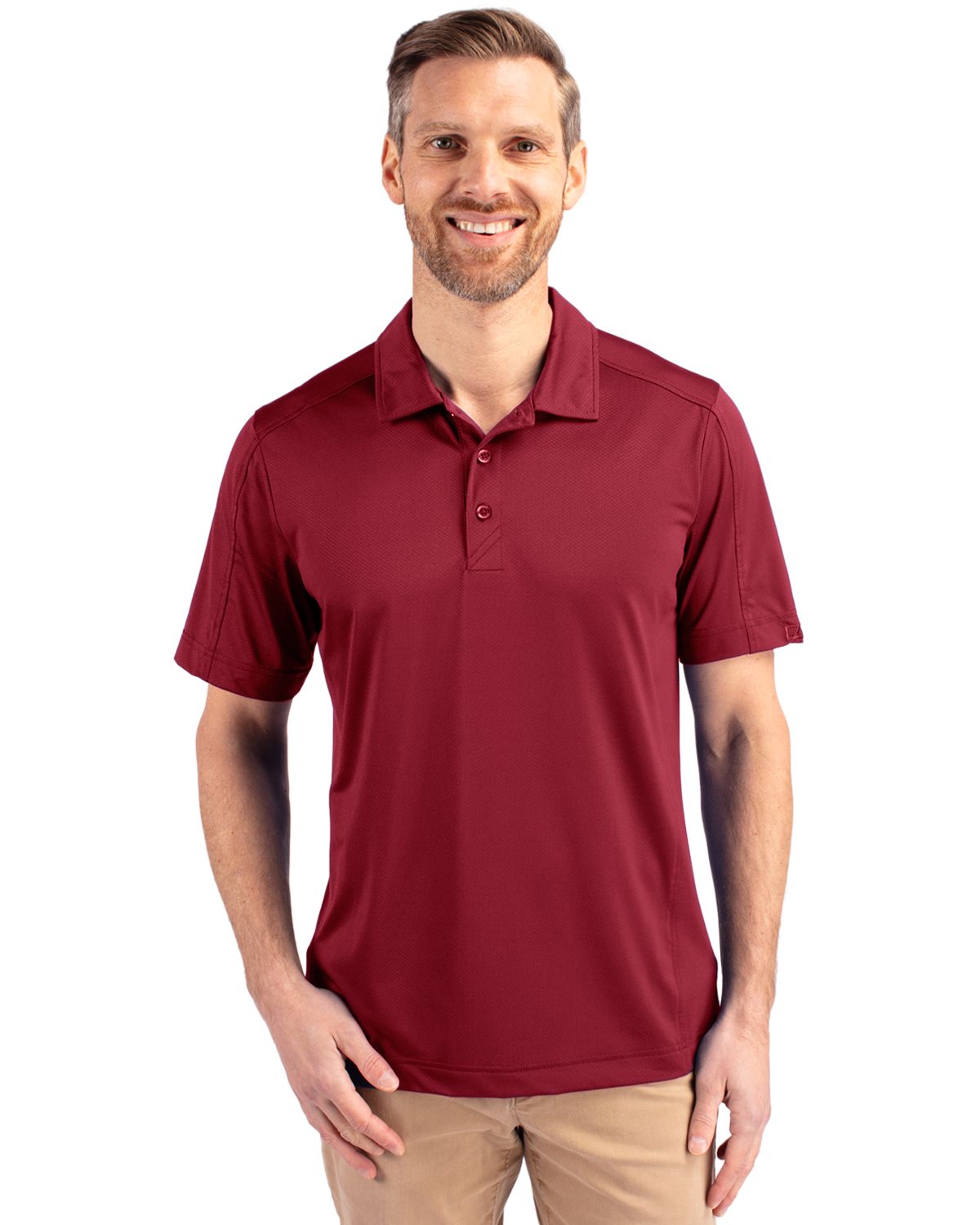 Cutter & Buck Men's Prospect Recycled Featherlight Stretch Polo-6
