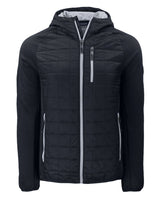 Cutter & Buck Men's Rainier Recycled Insulated Hybrid Puffer Full Zip Jacket-8