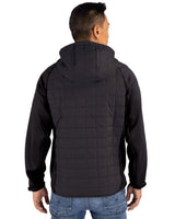 Cutter & Buck Men's Rainier Recycled Insulated Hybrid Puffer Full Zip Jacket-12