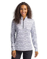 Cutter & Buck Women's Traverse Quarter Zip Pullover-6
