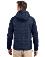 Cutter & Buck Men's Rainier Recycled Insulated Hybrid Puffer Full Zip Jacket-8