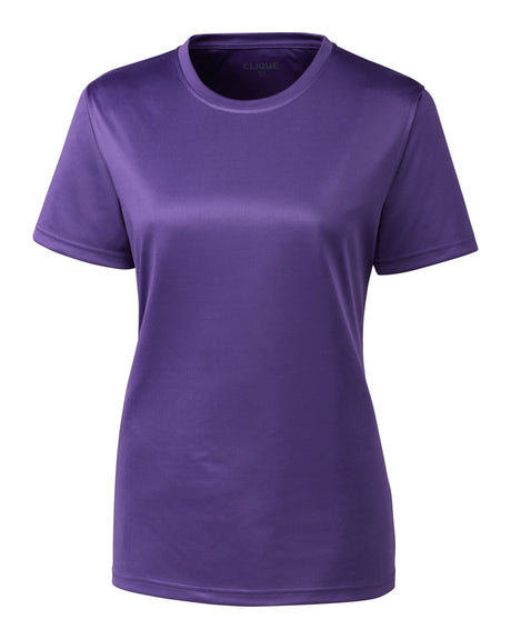 Clique Women's Spin Solution-dyed Performance Jersey Short Sleeve Tee-1