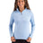 Cutter & Buck Women's Coastline Recycled Double Peached Quarter Zip Pullover-1