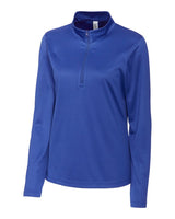 Clique Women's Spin Solution-dyed Performance Interlock Half Zip-5