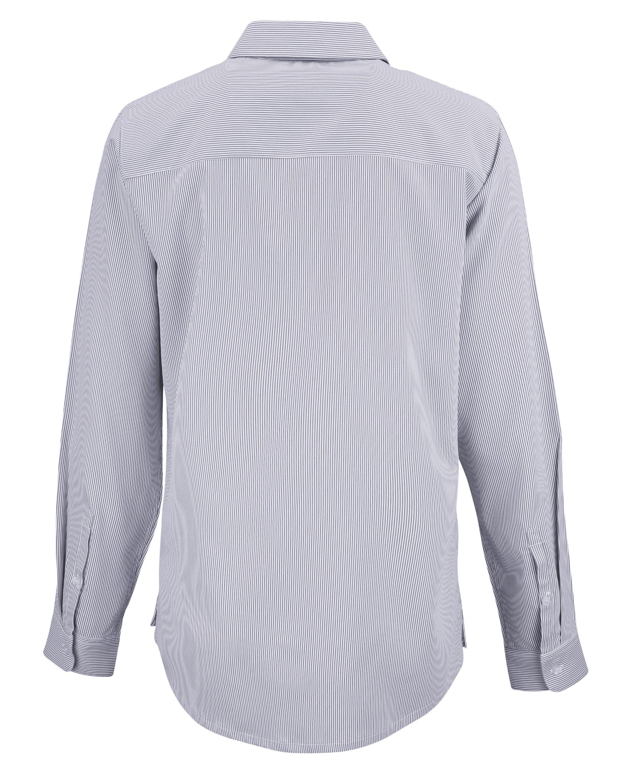 Cutter & Buck Women's Skyline Recycled Pinstripe Long Sleeve Spread Collar Dress Shirt-5