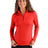 Cutter & Buck Women's Coastline Recycled Double Peached Quarter Zip Pullover-1