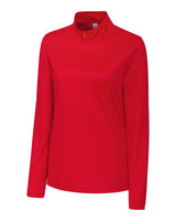 Clique Women's Spin Solution-dyed Performance Interlock Half Zip-1