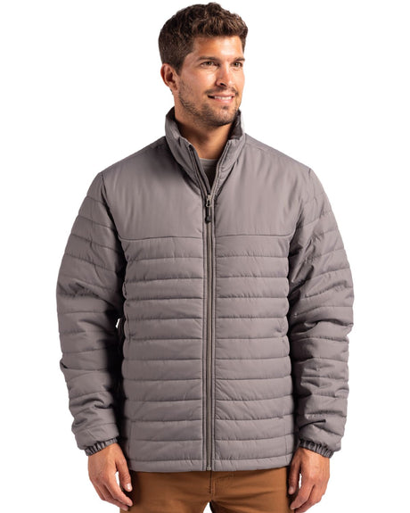 Clique Men's Elevation Recycled Insulated Puffer Full Zip Jacket-1