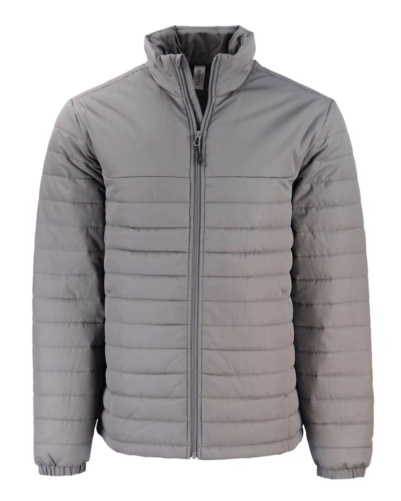 Clique Men's Elevation Recycled Insulated Puffer Full Zip Jacket-6