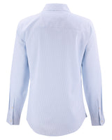 Cutter & Buck Women's Skyline Recycled Pinstripe Long Sleeve Spread Collar Dress Shirt-6