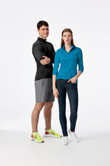 Clique Women's Spin Solution-dyed Performance Interlock Half Zip-4