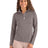 Cutter & Buck Women's Coastline Recycled Double Peached Quarter Zip Pullover-1