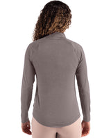 Cutter & Buck Women's Coastline Recycled Double Peached Quarter Zip Pullover-2