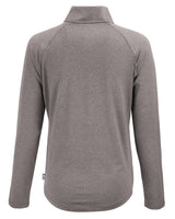 Cutter & Buck Women's Coastline Recycled Double Peached Quarter Zip Pullover-6