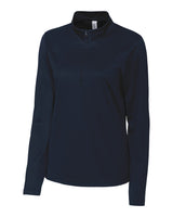 Clique Women's Spin Solution-dyed Performance Interlock Half Zip-1