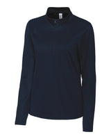 Clique Women's Spin Solution-dyed Performance Interlock Half Zip-2