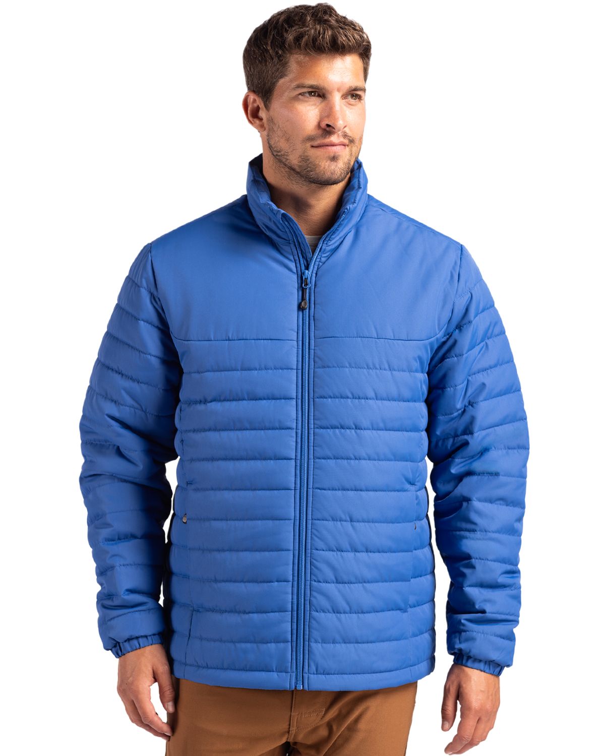 Clique Men's Elevation Recycled Insulated Puffer Full Zip Jacket-2