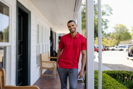 Cutter & Buck Men's Prospect Recycled Featherlight Stretch Polo-1