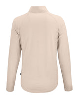 Cutter & Buck Women's Coastline Recycled Double Peached Quarter Zip Pullover-3