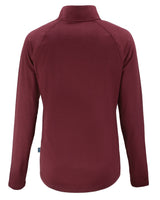 Cutter & Buck Women's Coastline Recycled Double Peached Quarter Zip Pullover-7